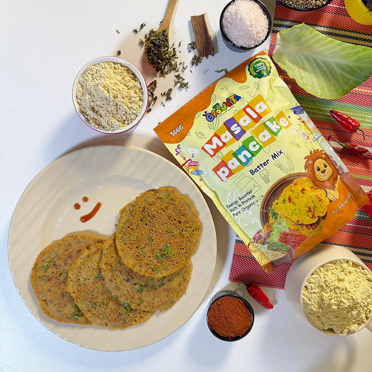 Masala Pancakes
