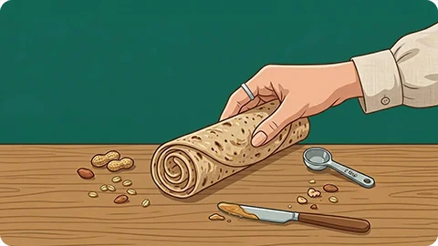 🌯 In a wrap or roll